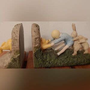 RARE CLASSIC POOH BOOK ENDS